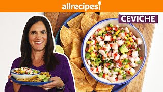 How to Make Ceviche  Get Cookin  Allrecipes [upl. by Orvie]