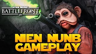 HOW TO USE NIEN NUNB  Star Wars Battlefront Hero Guide [upl. by Elleiad361]