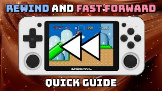 Quick Guide Rewind and Fast Forward on Handheld Devices RetroArch [upl. by Joo564]