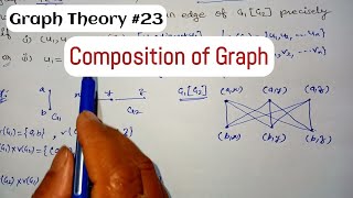 composition of graph  Lexicographic product  operations of graph  Discrete mathematics [upl. by Cimah]