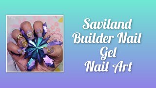 Saviland Builder Gel Nail Design saviland3176 [upl. by Eirahcaz]