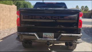 Silverado AWE Exhaust Install [upl. by Eca]