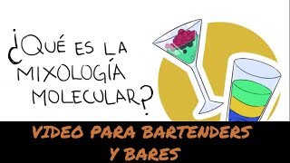 Qué es la Mixología Molecular  Curso de Bartender Profesional [upl. by Shanon853]