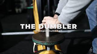 The Dumbler  Olympic Loadable Dumbbell Vertical Load Test [upl. by Maurili]