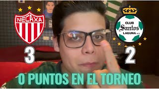 UNA DERROTA MÁS Reacciones NECAXA VS SANTOS 32 J6 [upl. by Grimona]