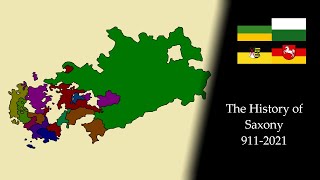 The History of Saxony Every Year 9112021 [upl. by Yacov773]