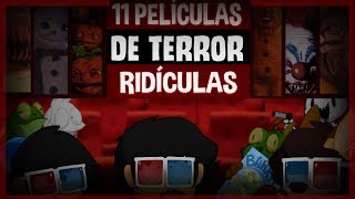 ¡KHAZOO  Top 11 Películas de Terror Ridículas [upl. by Ellan]