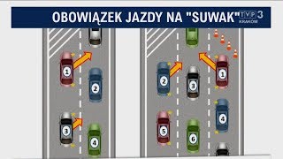 Jedź bezpiecznie odc 776 jazda na suwak obowiązkowa [upl. by Nuahs]