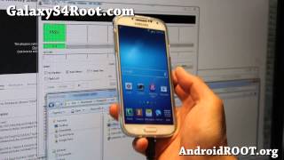 How to Root Galaxy S4 using CWM Method [upl. by Nonnahsed121]