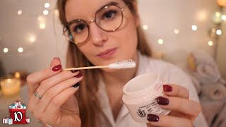 ASMR  Séance relaxante au SPA ✨ Soin du visage hand sounds face touching [upl. by Cacia]