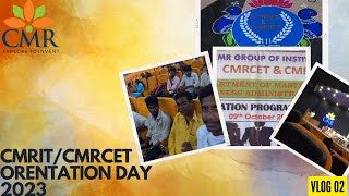 CMRIT and CMRCET Orientation day [upl. by Aninaj]