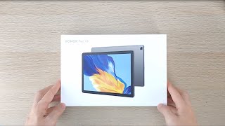 Unboxing HONOR Pad X8  Whats inside the box [upl. by Ahsenyt188]