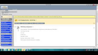 Student Series Uploading Assignments in Blackboard Lawson State [upl. by Adnawt]