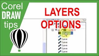 Using Layers in CorelDraw [upl. by Auqenaj740]