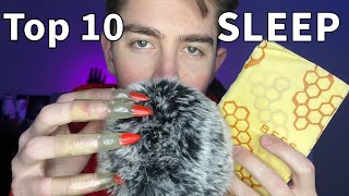 Top 10 ASMR Triggers for Sleep [upl. by Ybrik]