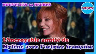 Mylène Farmer  Lincroyable amitié avec une actrice française [upl. by Ahsielat]