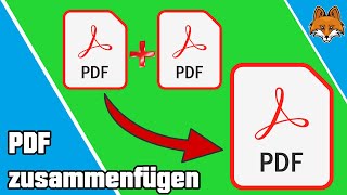 PDF zusammenfügen  schnell und kostenlos 📑 [upl. by Leakcim]