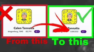 How To Increase Your Snapchat Score SNAPCHAT SCORE GLITCH 2021 WORKING AND EASY [upl. by Anelrats]