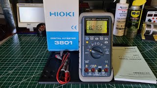 HIOKI 3801 Digital HiTESTER Multimeter [upl. by Senior]