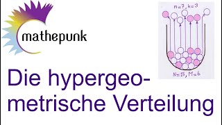 Die hypergeometrische Verteilung [upl. by Luahs971]