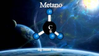 Methane 3D Molecule [upl. by Sullecram485]