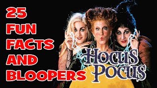 Hocus Pocus Movie 25 Fun Facts amp Bloopers [upl. by Aikemat]