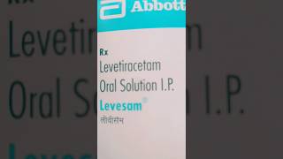 Levesam Solution Levetiracetam oral solution [upl. by Einnej]