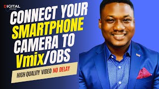 How to Use phone camera instead of digital or video camera on vMix  Setup Streaming using phone [upl. by Sampson902]