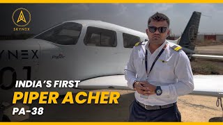 Cadet Prajyot’s Incredible Flight Journey in the Exclusive Piper Archer PA28 [upl. by Rehm]