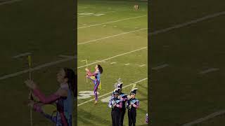 Go Hailey Go Band of Blue  shorts highschoolsports highschoolfootball southcarolinafootball [upl. by Xxam]