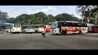 SWARGATE PUNE MSRTC BUS STAND  MSRTC ST BUSES  PUNE  MAHARASHTRA  INDIA [upl. by Nnairrehs]