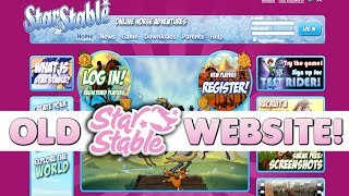 Exploring the Old Star Stable Websites 😱 [upl. by Barbur]