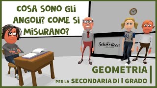 Cosa sono gli angoli e come si misurano  Geometria  Secondaria di Primo Grado [upl. by Tabb]