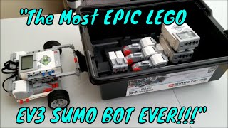 quotThe Most EPIC LEGO EV3 SUMO BOT EVERquot [upl. by Labanna]