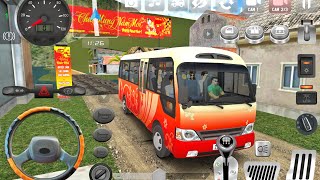 Minibus Simulator Vietnam  Hyundai Bus Fun Driving  Bus Game Android Gameplay [upl. by Dennard]