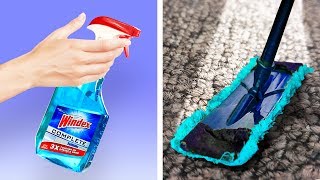 20 UNUSUAL AND EASY CLEANING HACKS TO MAKE YOUR HOUSE SPARKLE [upl. by Eillat86]