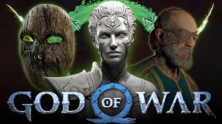 God Of War Ragnarok  What Is The Mask Connected To Greater Gods Breakdown And Analysis [upl. by Lemhaj447]