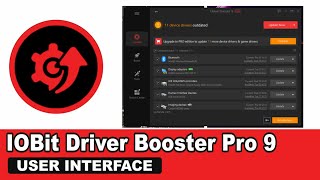 IOBit Driver Booster Pro 9 0 1 104 User Interface Repack [upl. by Yeargain421]