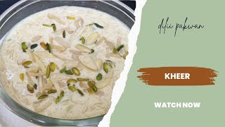 SEWAI KHEER I UNIQUE KHEER RECIPE I SEWAI RECIPE Ingredients below [upl. by Cissiee564]