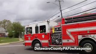 Briarcliffe Fire Company Engine 75 responding [upl. by Ulani]