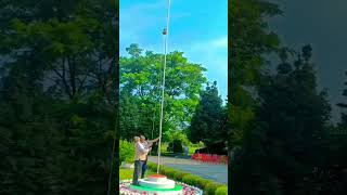 flag hoisting in Independence Day at CIT Kokrajhar 🔥❤️ independenceday respect [upl. by Volding]