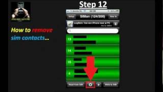 How to Copy iPhone Contacts to Sim Card [upl. by Eniledgam]