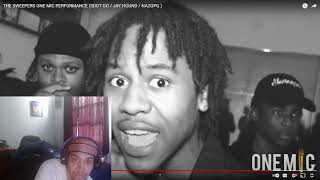 THE SWEEPERS ONE MIC PERFORMANCE SDOT GO  JAY HOUND  NAZGPG  AMBITIOUS REACTS [upl. by Delfine]