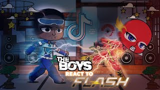 the seven react to the flash44the boys x dcgachaORAM [upl. by Rempe]