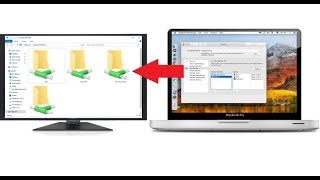 How to Share Mac Folder amp File to Windows PC WirelessEasy [upl. by Nereil]