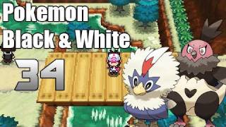 Pokémon Black amp White  Episode 34  Road to the Victory Road [upl. by Ahoufe]