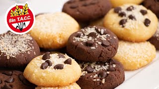 GALLETAS SIN GLUTEN SIN LACTOSA Y SIN MANTECA 🍪  LISTAS EN 5 MINUTOS ✅ [upl. by Rednaxela163]