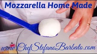 Como Hacer Queso Mozzarella en Casa RECETA ORIGINAL ITALIANA [upl. by Anirtik]