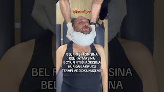 BEL ÇEKME BEL FITIĞI EGZERSİZLERİ KAYROPRAKTİK BOYUN FITIĞI TEDAVİSİ KÜTLETME chiropractic [upl. by Nauwtna]