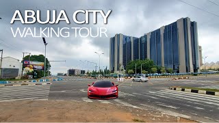 ABUJA CITY Walking Tour 4k  The Capital of Nigeria [upl. by Wylen937]